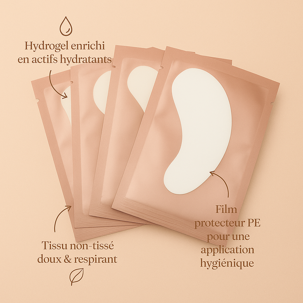 Aurèline Paris – Patchs Anti-Cernes Hydrogel | Hydratation & Éclat du Regard