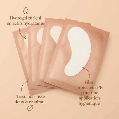 Aurèline Paris – Patchs Anti-Cernes Hydrogel | Hydratation & Éclat du Regard